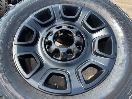 20" Ford F-250 F-350 OEM Lariat Platinum wheels rims 10486 tires 2025 2026 NEW Texas Truck Tire