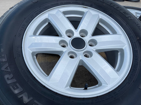 17" Ford F-150 Expedition OEM rims wheels 10339 tires GENERAL Texas Truck Tire