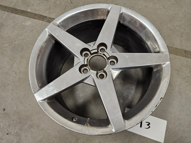 19x10 Chevy Corvette OEM rim wheel 5209 5106 REAR polished 2006 2007 2008 2009 Texas Truck Tire