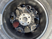 (4) 17" Jeep Wrangler Rubicon OEM 9218 wheels rims black Gladiator NEXEN NEW Texas Truck Tire