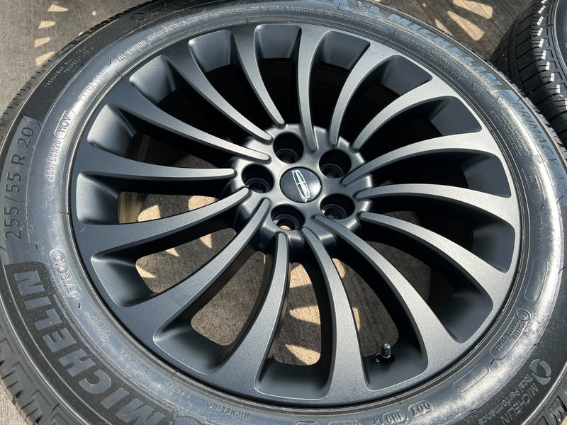 20" Lincoln Aviator Black Label OEM rims wheels 10189 Explorer 2024 2025 NEW Texas Truck Tire