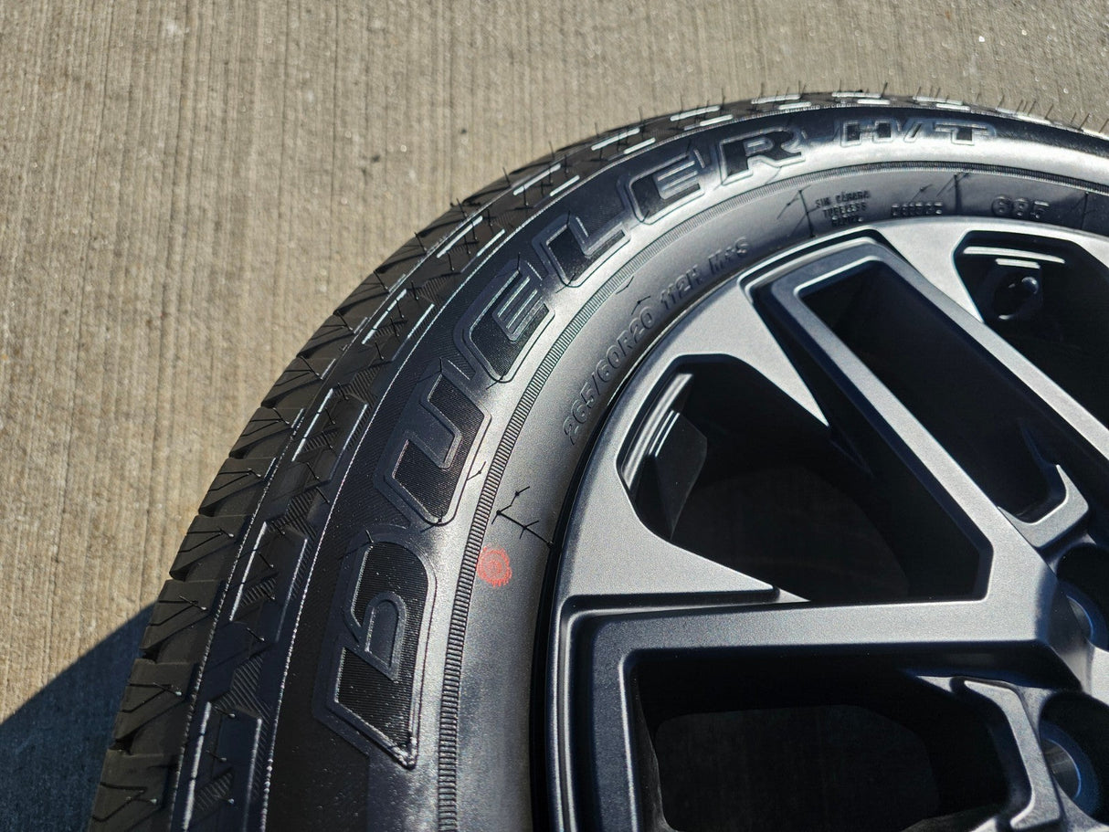 20" Toyota Tundra TRD OEM wheels rims TSS 75276 95295 Sequoia 2024 2025 2026 NEW Texas Truck Tire