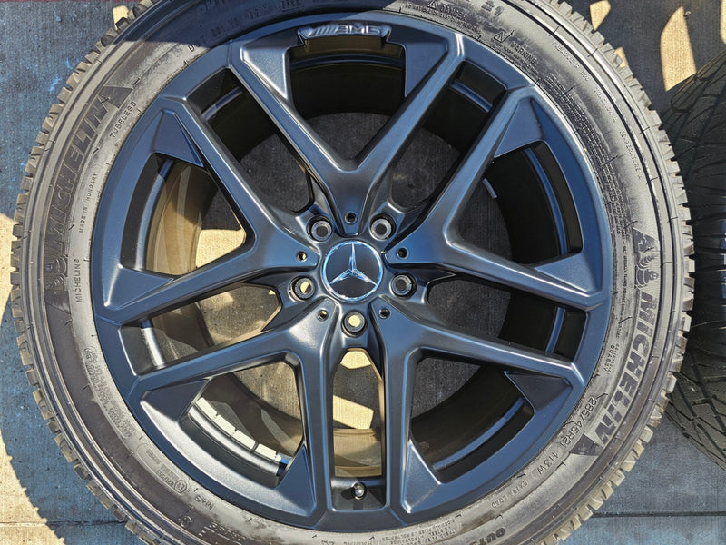 21" Mercedes G Wagon G63 AMG OEM wheels rims 2020 2021 2022 2023 2024 MICHELIN Texas Truck Tire