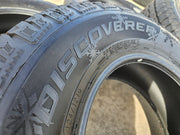 (4) 265/70/18 Cooper Discoverer Snow Claw LT 10 ply load range E tires Texas Truck Tire