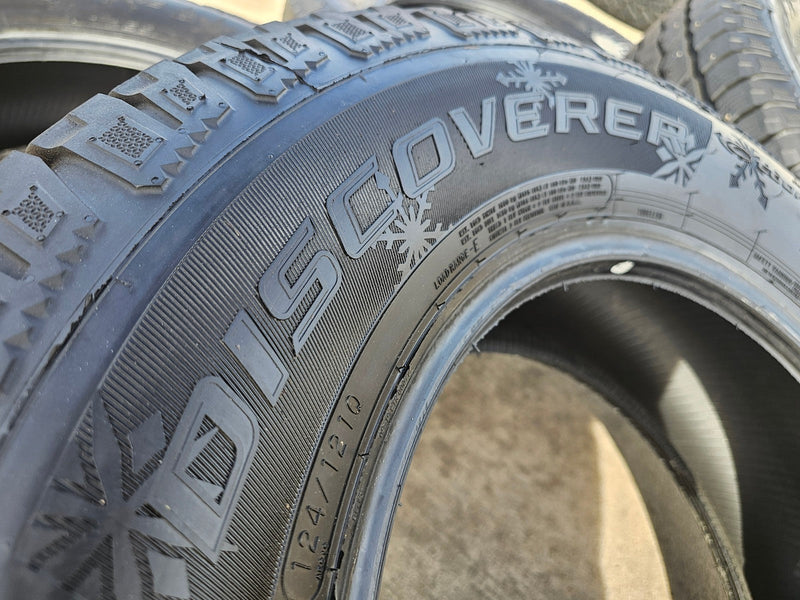 (4) 265/70/18 Cooper Discoverer Snow Claw LT 10 ply load range E tires Texas Truck Tire