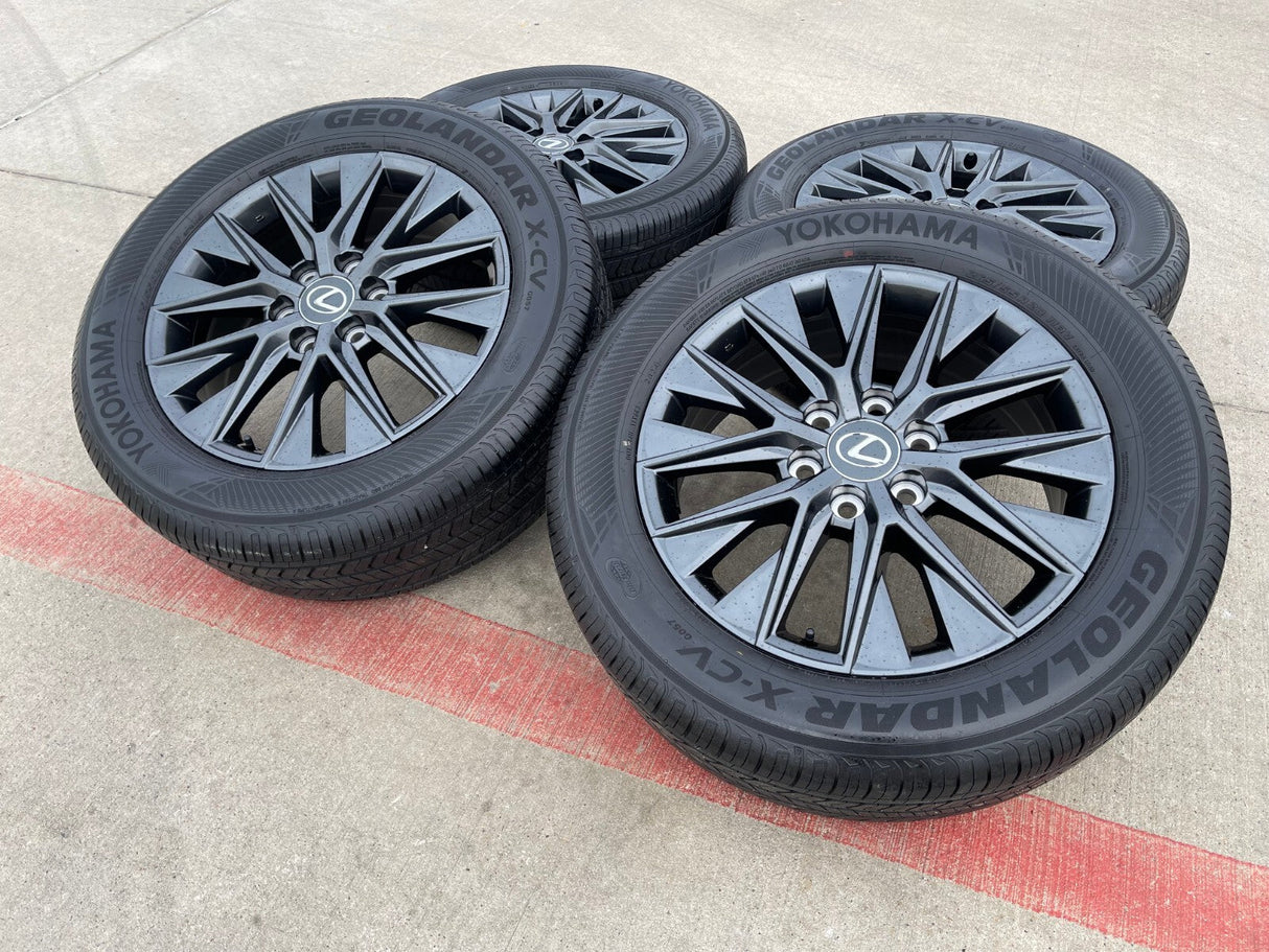 20" Lexus GX550 OEM wheels rims Toyota Land Cruiser Tundra 10545 LX600 2025 NEW Texas Truck Tire