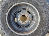 17" Ford F-250 F-350 OEM 3828 wheels rims tires 2022 2023 2024 2025 TOYO A/T3 Texas Truck Tire
