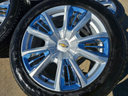 22" Chevy Tahoe RST Premier OEM wheels rims 14046 96951 Silverado Suburban Texas Truck Tire