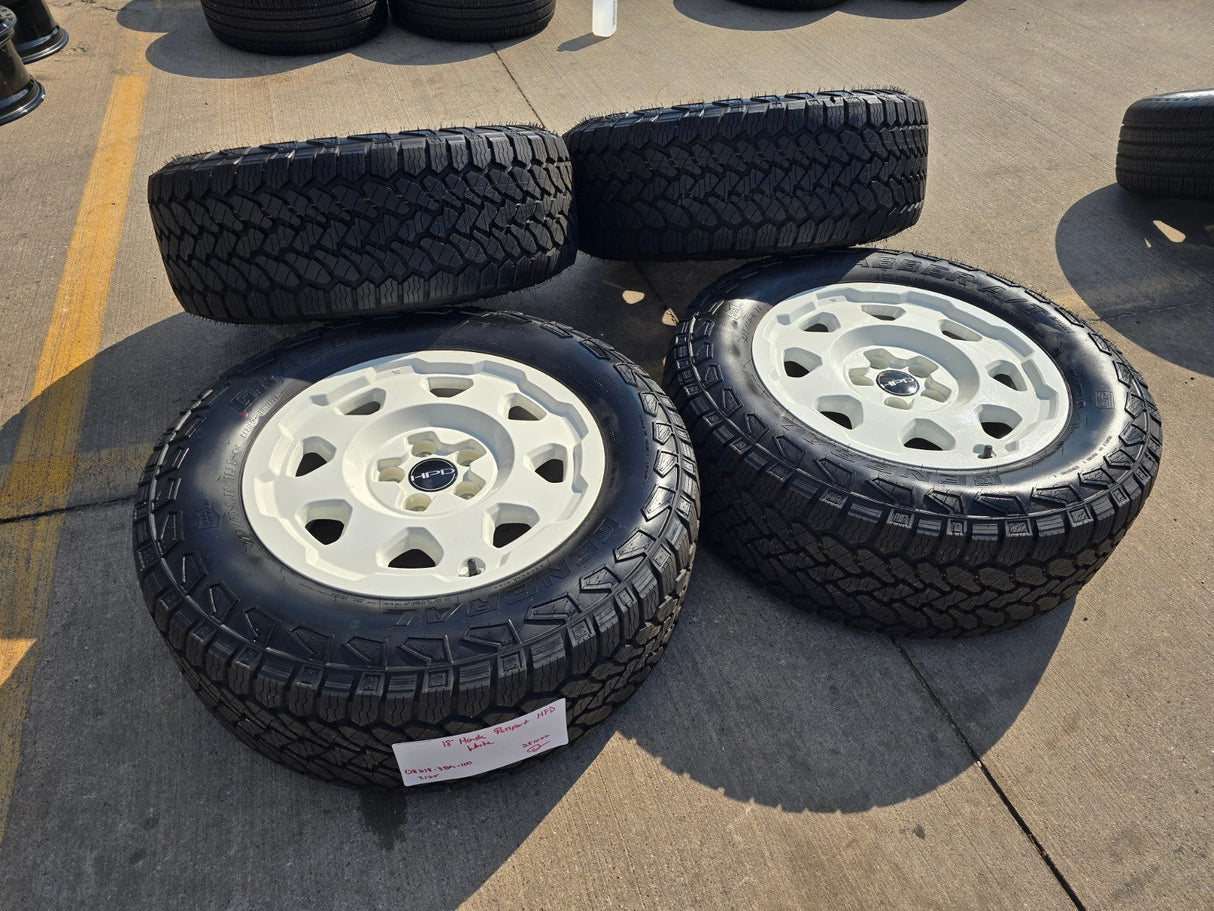 18" Honda Passport Ridgeline Pilot HPD OEM wheels rims MDX 2025 2026 NEW Texas Truck Tire