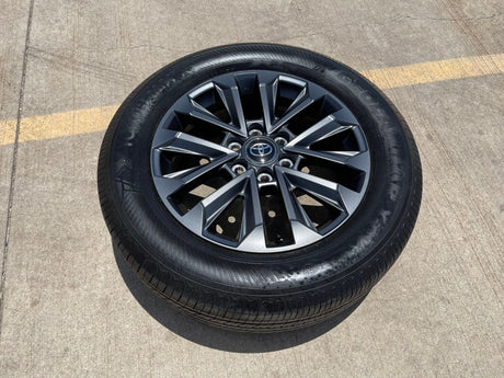 20" Toyota Land Cruiser OEM wheel rim 94057 Tundra Sequoia 2024 2025 2026 NEW Texas Truck Tire