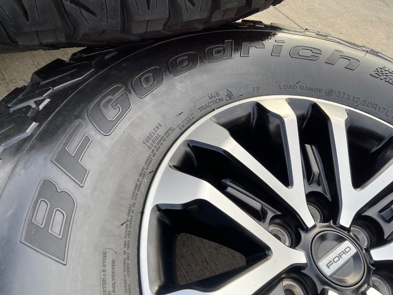 17" Ford F-150 Raptor OEM 96648 rims wheels tires BFG 37" NEW Texas Truck Tire