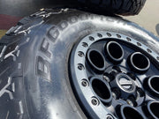 17" Ford F-150 Raptor OEM BEADLOCK 10612 rims wheels BFG KO2 37" 2025 2026 NEW Texas Truck Tire