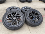 22" Lincoln Navigator OEM 94225 rims wheels BLACK LABEL 2025 2026 MICHELIN NEW Texas Truck Tire