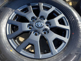 17" Toyota 4Runner Tacoma TRD OEM 94254 10637 wheels rims 2024 2025 2026 NEW Texas Truck Tire