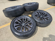 22" Cadillac Escalade V V600 Platinum OEM ORIGINAL wheels rims 2025 2026 NEW Texas Truck Tire