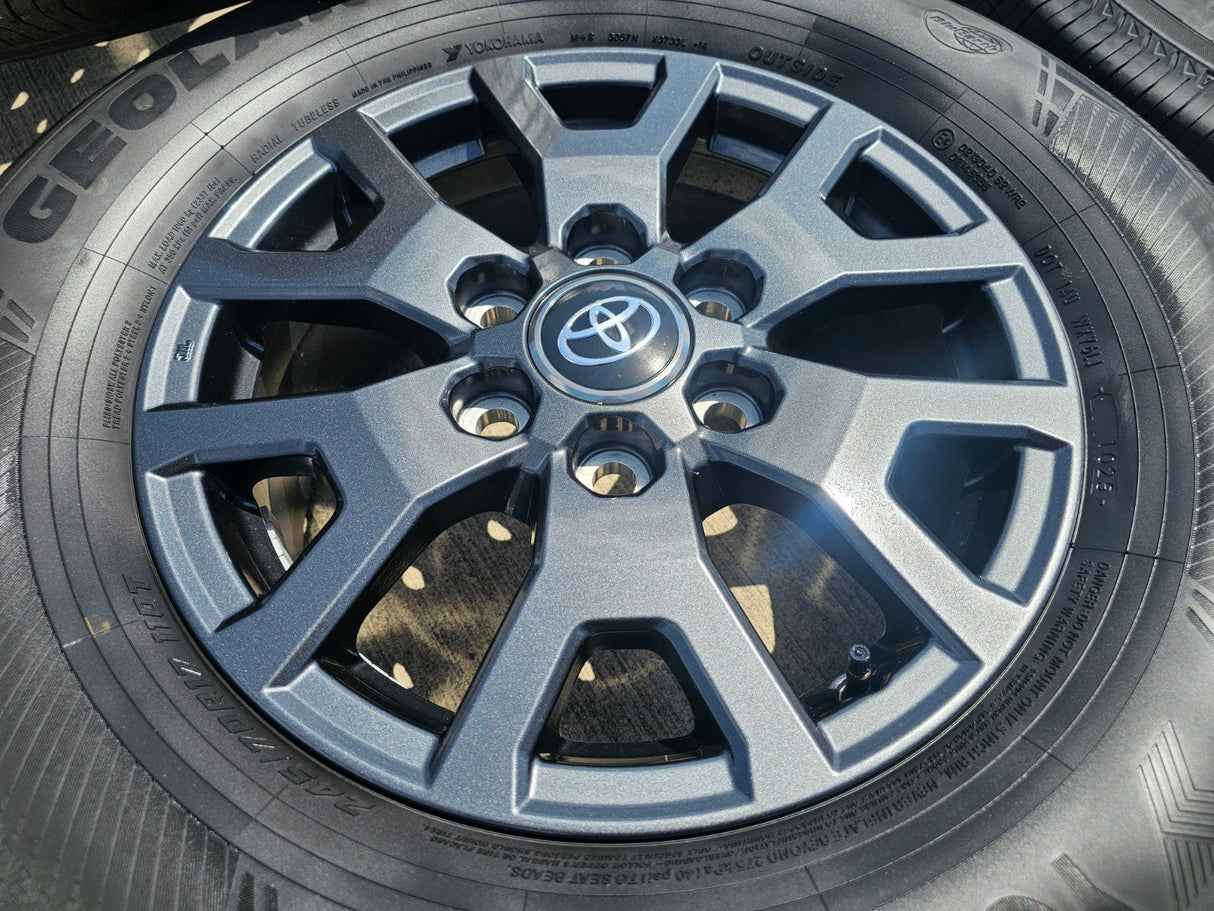 17" Toyota 4Runner Tacoma TRD OEM 94254 10637 wheels rims 2024 2025 2026 NEW Texas Truck Tire