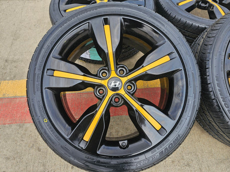 18" Hyundai Veloster K4 Sonata OEM wheel rims tires 70813 Tuscon Genesis NEW Texas Truck Tire