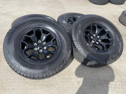 18" Dodge Ram 1500 TRX RHO Black OEM 66002 wheels rims HANKOOK A/T2 35" Texas Truck Tire