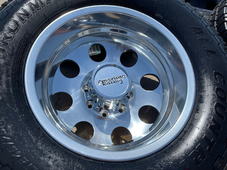 17" American Racing AR204 Dodge Ram 3500 DUALLY OEM wheels rims 8x165 8x6.5 NEW Texas Truck Tire