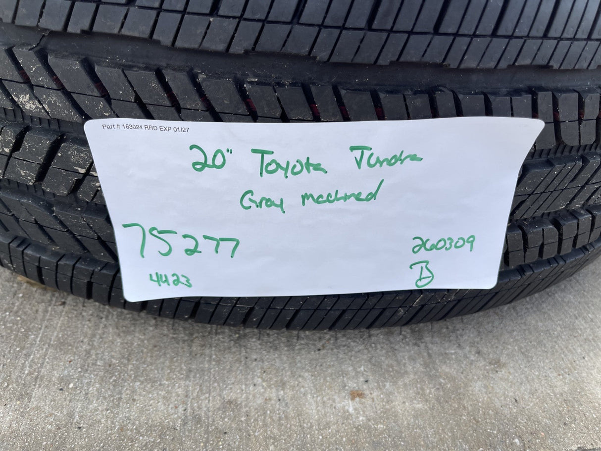20" Toyota Tundra TSS TRD OEM wheels rims 95359 75277 Sequoia 2024 2025 2026 NEW Texas Truck Tire