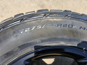 20" Chevy Silverado GMC Sierra 2500 3500 OEM replica 5503 rims wheels 8x180 Texas Truck Tire
