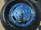 17" Dodge Ram 3500 Dually Laramie 8x200 wheels rims 2703 2704 OEM 2024 2025 NEW Texas Truck Tire