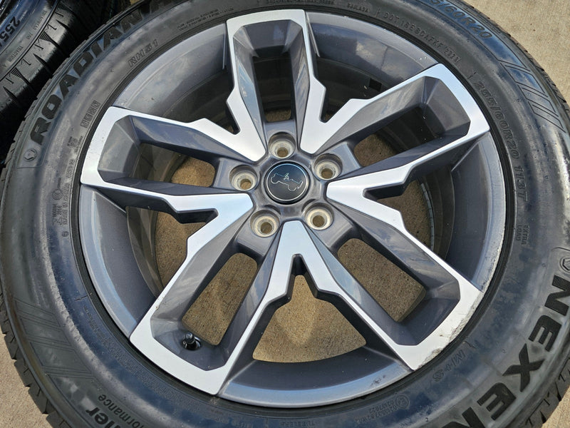 20" Jeep Wrangler Rubicon 4XE OEM 9333 wheels rims Gladiator 2024 2025 2026 Texas Truck Tire