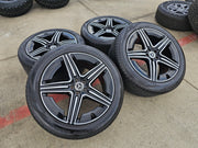 21" Mercedes GLE AMG OEM black wheels rims 85940 85941 tires 2024 2025 2026 Texas Truck Tire