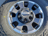18" Ford F-250 F-350 OEM TREMOR rims wheels 10482 FALKEN A/T4 33" NEW Texas Truck Tire