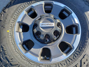 18" Ford F-250 F-350 OEM TREMOR rims wheels 10482 FALKEN A/T4 33" NEW Texas Truck Tire