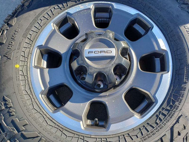 18" Ford F-250 F-350 OEM TREMOR rims wheels 10482 FALKEN A/T4 33" NEW Texas Truck Tire