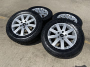 17" Jeep Grand Cherokee OEM wheels rims 2401 tires 2012 2015 2018 DISCOUNTED Texas Truck Tire