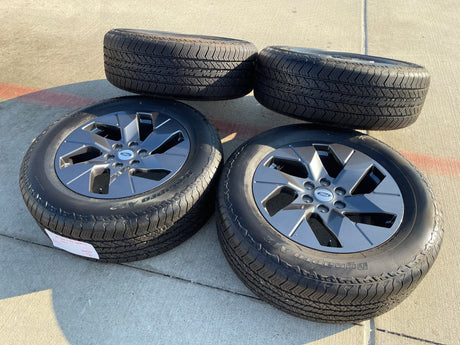 20" Ford F-150 LIMITED OEM rims wheels 10471 Expedition 2025 2026 HANKOOK NEW Texas Truck Tire