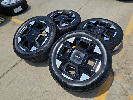 19" Kia Carnival Sorento OEM wheels rims Sonata Stinger K4 K5 2025 2026 2027 NEW Texas Truck Tire