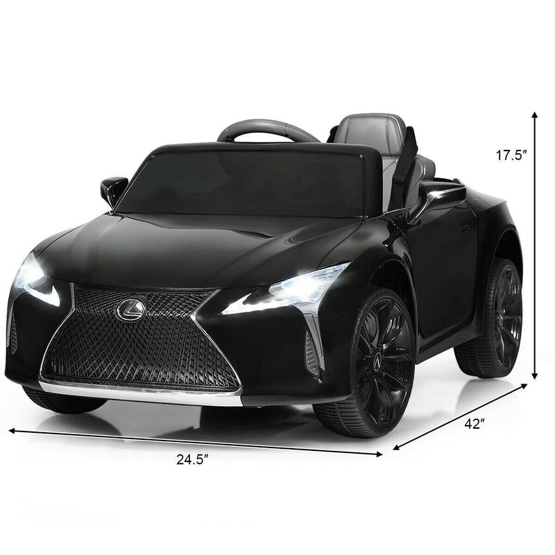 12V Children's Ride-On Lexus LC500 Licensed Remote Control Electric Car