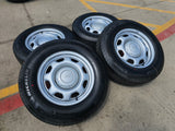 17" Ford F-150 OEM rims wheels 3857 tires steel 2023 2024 2025 2026 MICHELIN NEW Texas Truck Tire