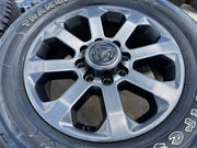 20" Dodge Ram 2500 3500 LARAMIE OEM 2700 wheels rims 2023 2024 2025 2026 NEW Texas Truck Tire