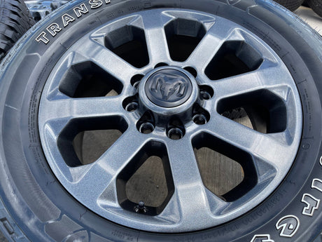 20" Dodge Ram 2500 3500 LARAMIE OEM 2700 wheels rims 2023 2024 2025 2026 NEW Texas Truck Tire