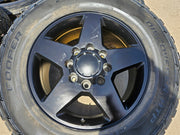 20" Chevy Silverado GMC Sierra 2500 3500 OEM replica 5503 rims wheels 8x180 Texas Truck Tire