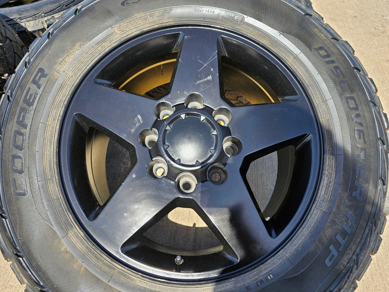 20" Chevy Silverado GMC Sierra 2500 3500 OEM replica 5503 rims wheels 8x180 Texas Truck Tire