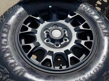 18" Toyota Tacoma 4Runner TRD Pro OEM 95973 wheels rims 2024 2025 2026 GOODYEAR Texas Truck Tire