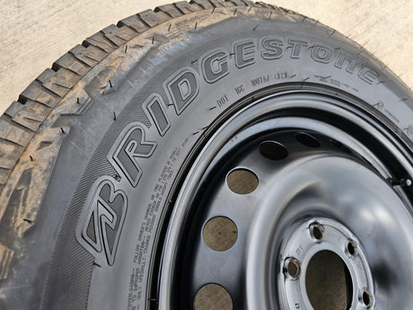 (4) 18" INEOS Grenadier OEM wheels rims tires STEEL 2023 2024 2025 2026 2027 NEW Texas Truck Tire