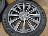 22" Lexus GX550 OEM wheels rims Toyota Land Cruiser Tundra 78519 LX600 2025 NEW Texas Truck Tire