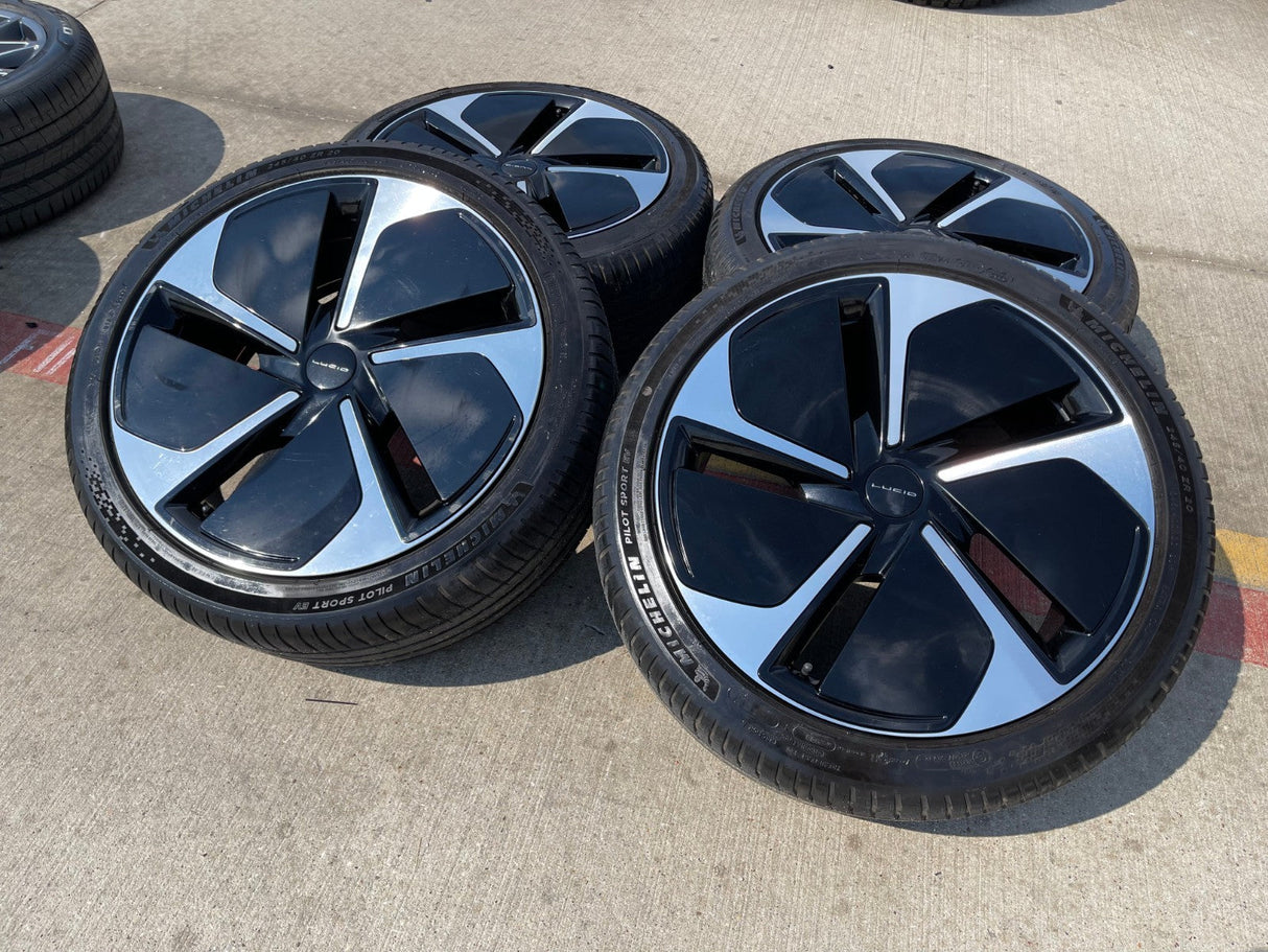 20" Lucid Air OEM Grand Touring 95709 95710 wheels rims 2022 2023 2024 2025 2026 Texas Truck Tire