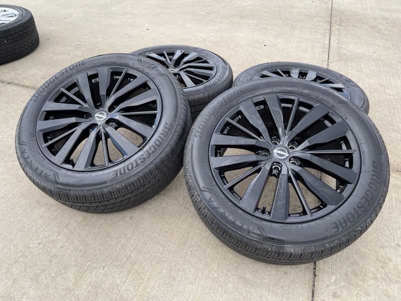 20" Nissan Murano Pathfinder Maxima FX35 FX45 QX60 OEM wheels rims 2024 2025 NEW Texas Truck Tire