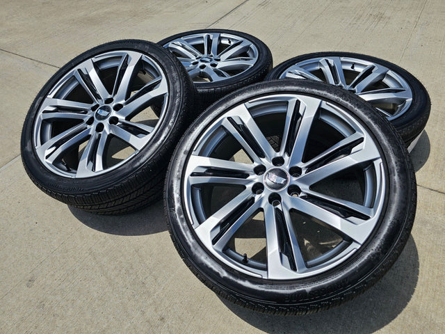 24" Cadillac Escalade V OEM wheels rims tires 2023 2024 2025 2026 2027 NEW Texas Truck Tire
