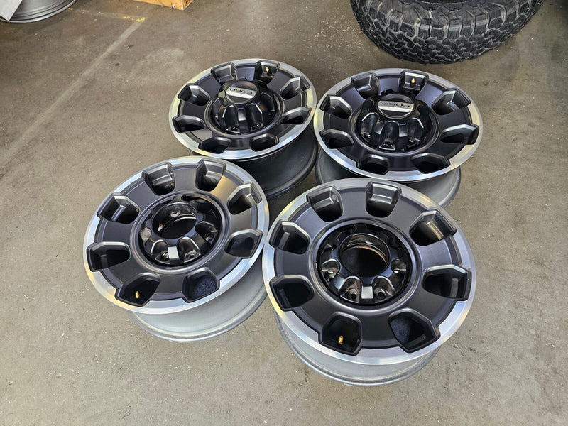18" Ford F-250 F-350 OEM TREMOR rims wheels 10482 2023 2024 2025 2026 Texas Truck Tire