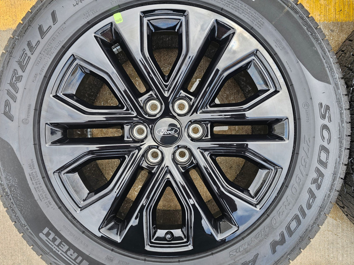 20" Ford F-150 LARIAT Limited OEM 10619 rims wheels Expedition 2026 PIRELLI NEW Texas Truck Tire