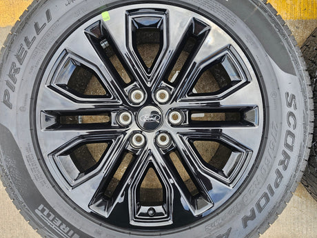 20" Ford F-150 LARIAT Limited OEM 10619 rims wheels Expedition 2026 PIRELLI NEW Texas Truck Tire