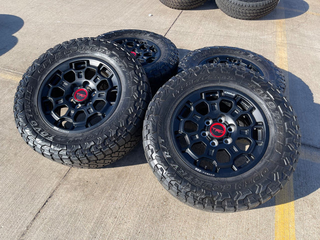 18" Toyota Tundra TRD BBS FORGED OEM 69195 95458 wheels rims Sequoia TOYO R/T Texas Truck Tire